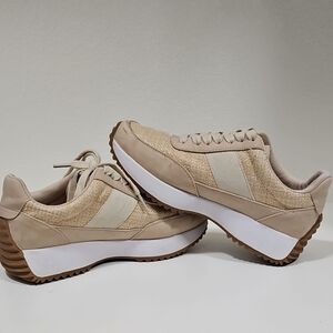 Chic Beige Women's Sneakers